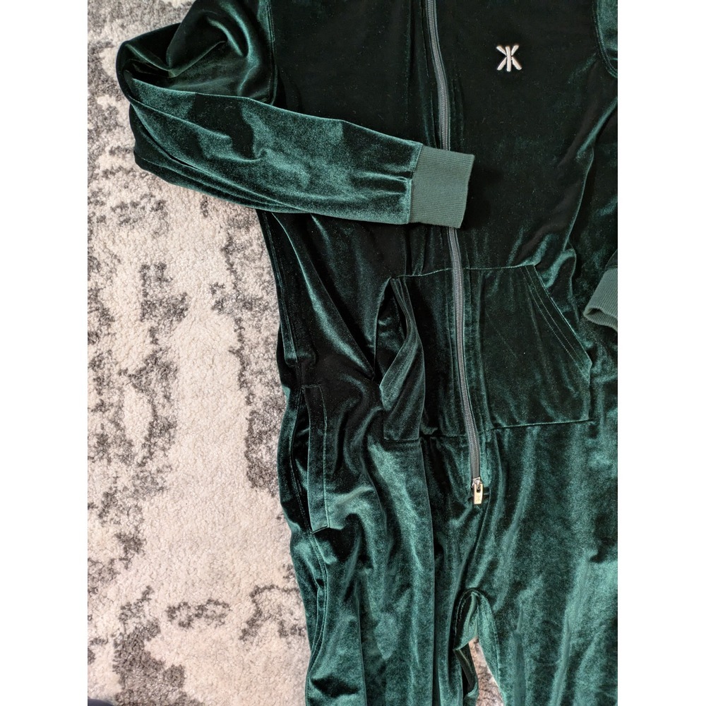 Onepiece Original Velour Jumpsuit Green - Picture 6 of 9